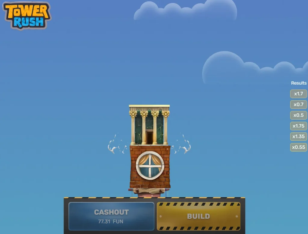Tower Rush - bonus Temple Floor